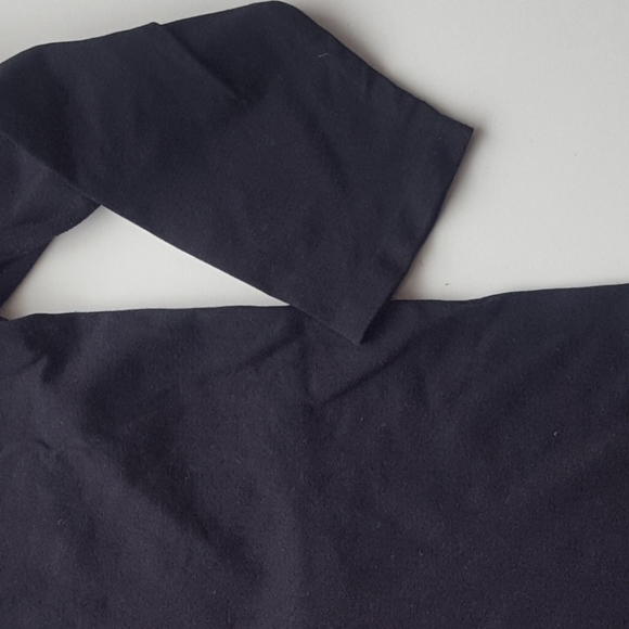 T babaton 3/4 length sleeve bodycon top m/l black - Picture 5 of 6